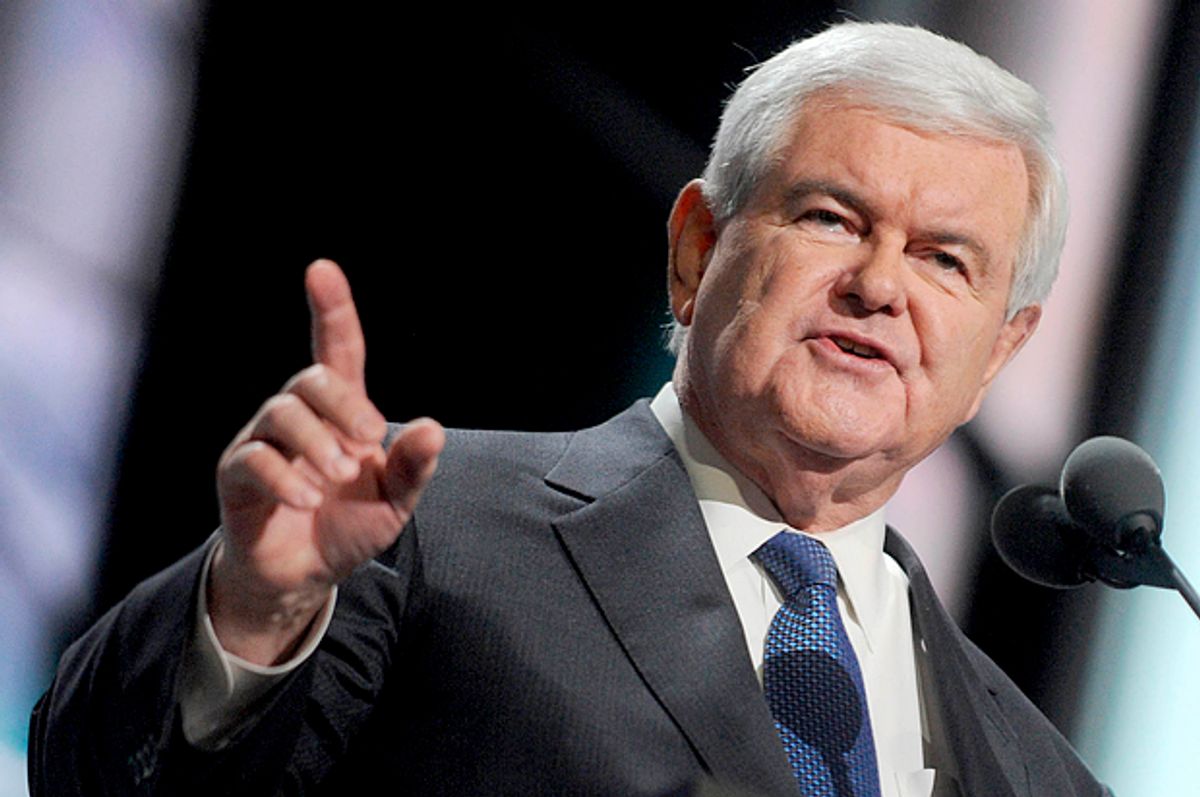 Newt Gingrich   (AP/Dennis Van Tine)