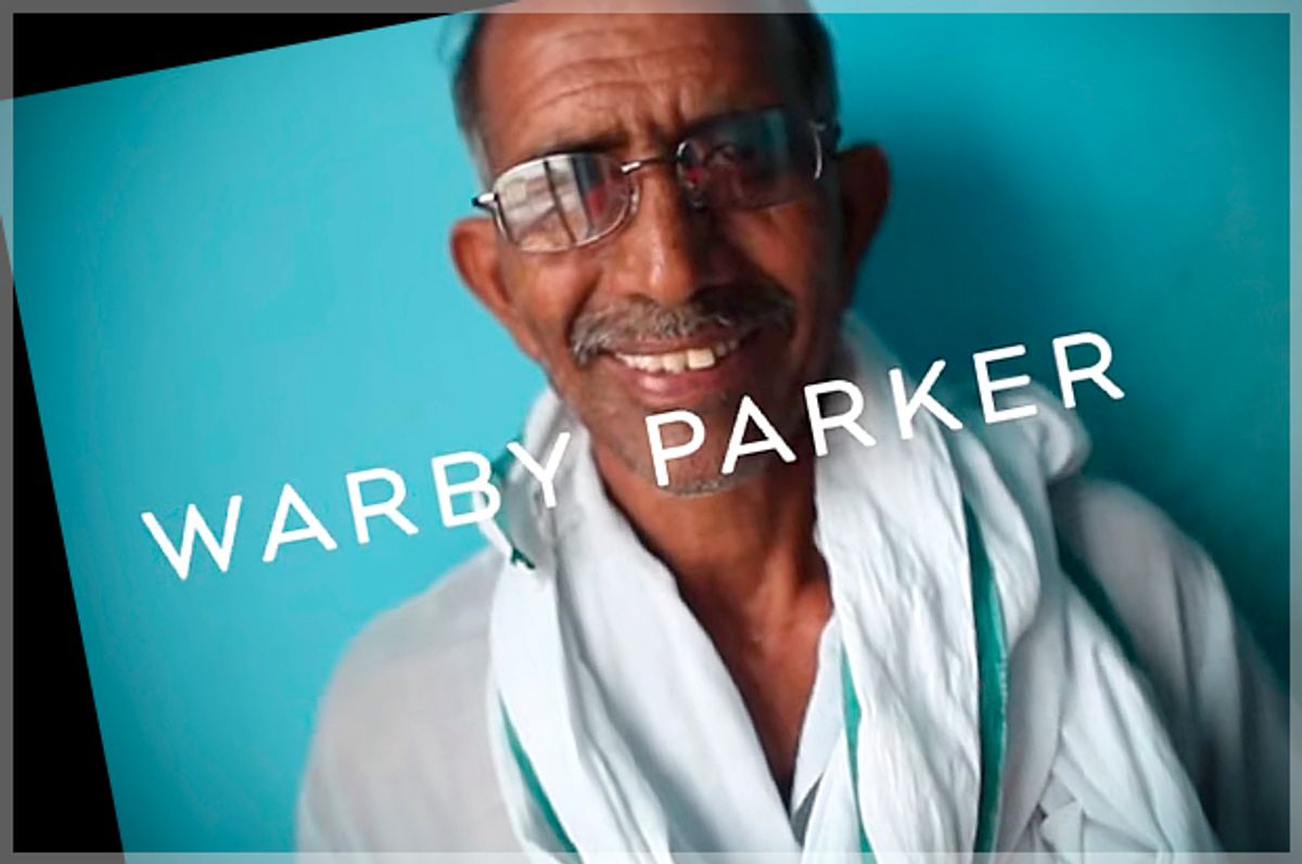 A screenshot of Warby Parker's "Buy a Pair, Give a Pair" video.   (YouTube/Warby Parker)