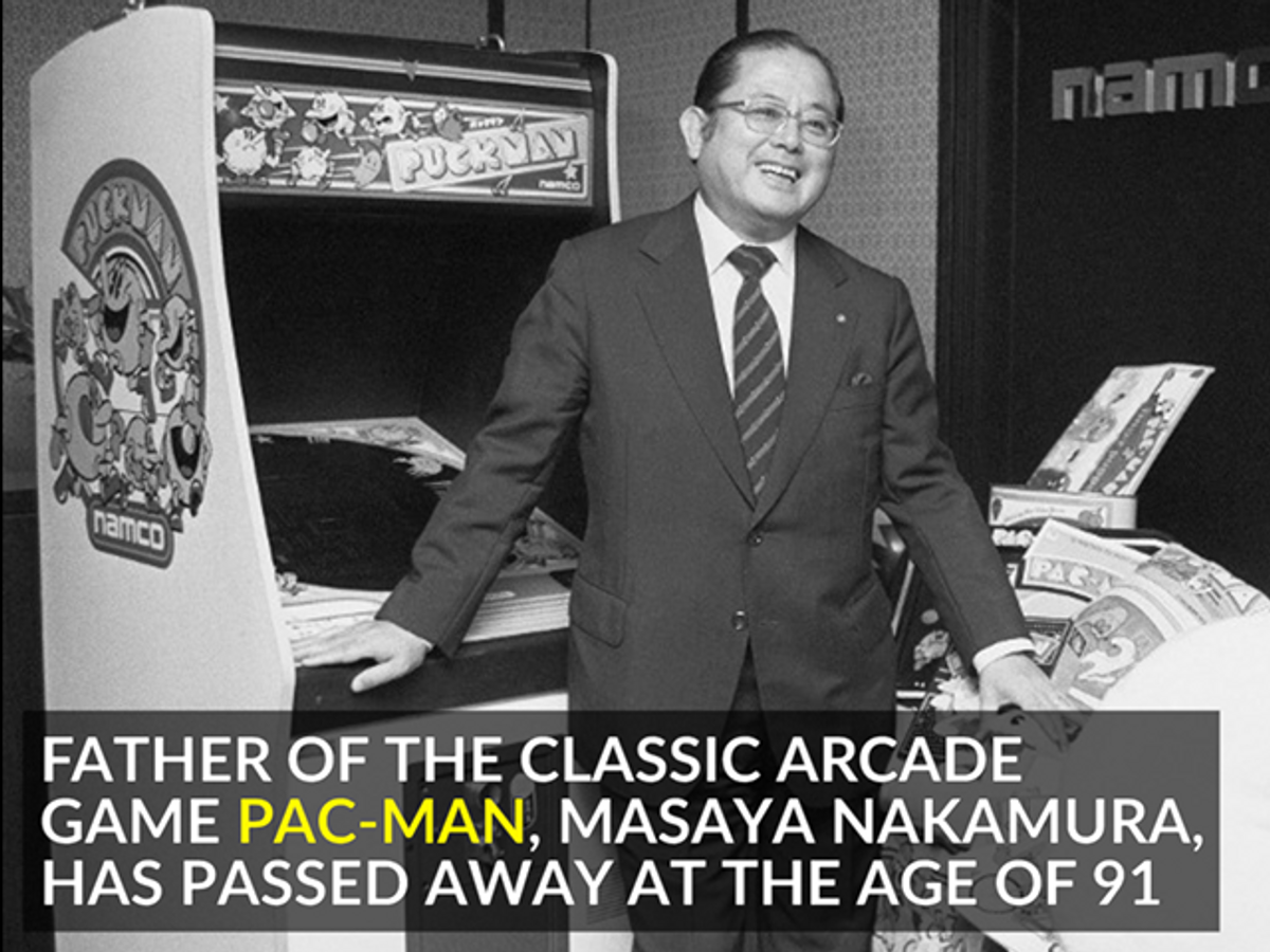 Father of Pac-Man,' Masaya Nakamura, dies at age 91 - The Japan Times