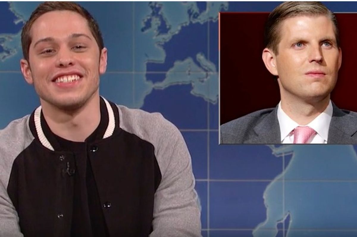 Pete Davidson shares his impressions of Trump's cabinet nominees on Weekend Update 1/15/17 (SNL)