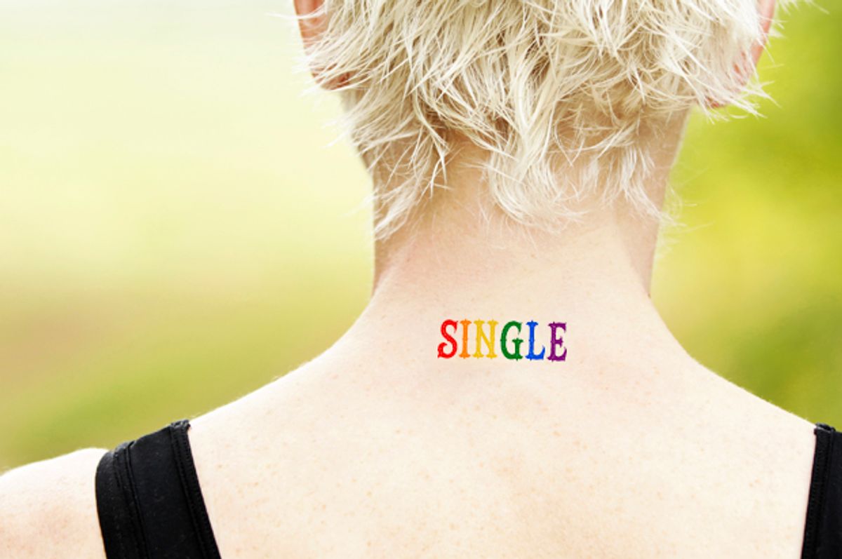 View of female runner back with tatoo "just breathe" on her neck (<a href='http://www.istockphoto.com/portfolio/Jasmina81'> Jasmina81</a> via <a href='http://www.istockphoto.com/'>iStock</a>/Salon)