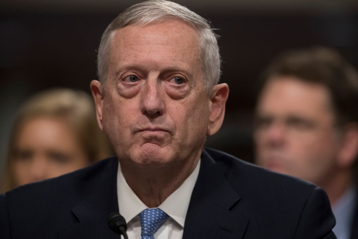 FILE - In this Jan. 12, 2017 file photo, Defense Secretary-designate James Mattis listens on Capitol Hill in Washington while testifying at his confirmation hearing before the Senate Armed Services Committee. Some of President-elect Donald Trump’s most important Cabinet choices are at odds with him on matters that were dear to his heart as a campaigner and central to his promises to supporters. For the Pentagon, the CIA, the State Department and more, Trump has picked people who publicly disagree with him on some cornerstones of his agenda In confirmation hearings.  (AP Photo/J. Scott Applewhite, File) (AP)
