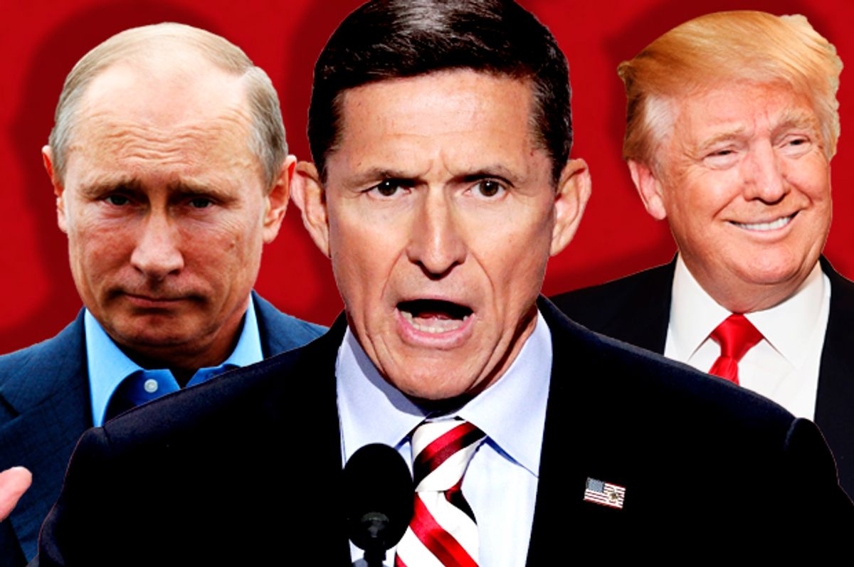 None Dare Call It Treason As The Flynn Scandal Widens Let S Consider The Evidence That Trump Is A Traitor Salon Com