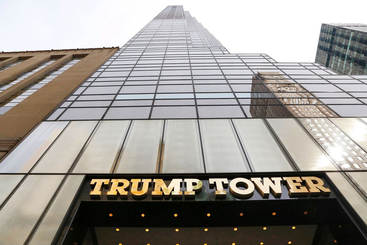 Trump Tower in New York (AP Photo/Mark Lennihan, File)