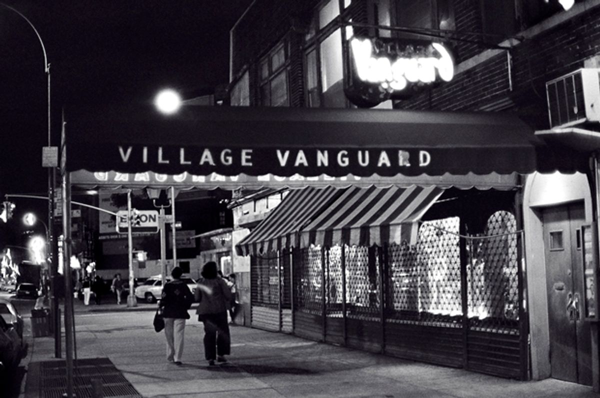 The Village Vanguard at night, 1976   (Flickr/Tom Marcello)