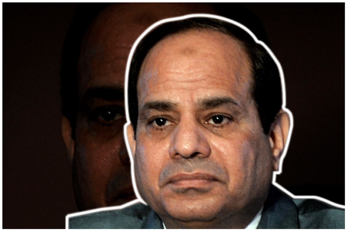 Egyptian President Abdel Fattah al-Sisi (AP/Mohamed El-Shahed)