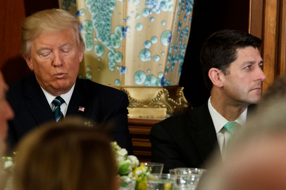 Trump Says He Was Disappointed in Paul Ryans Failure to 