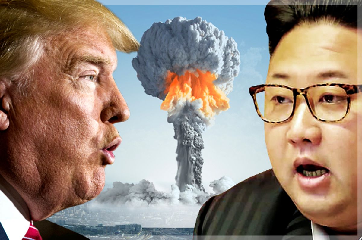 Donald Trump; Kim Jong-un   (Reuters/Lucas Jackson/Getty/KCNA/Salon)