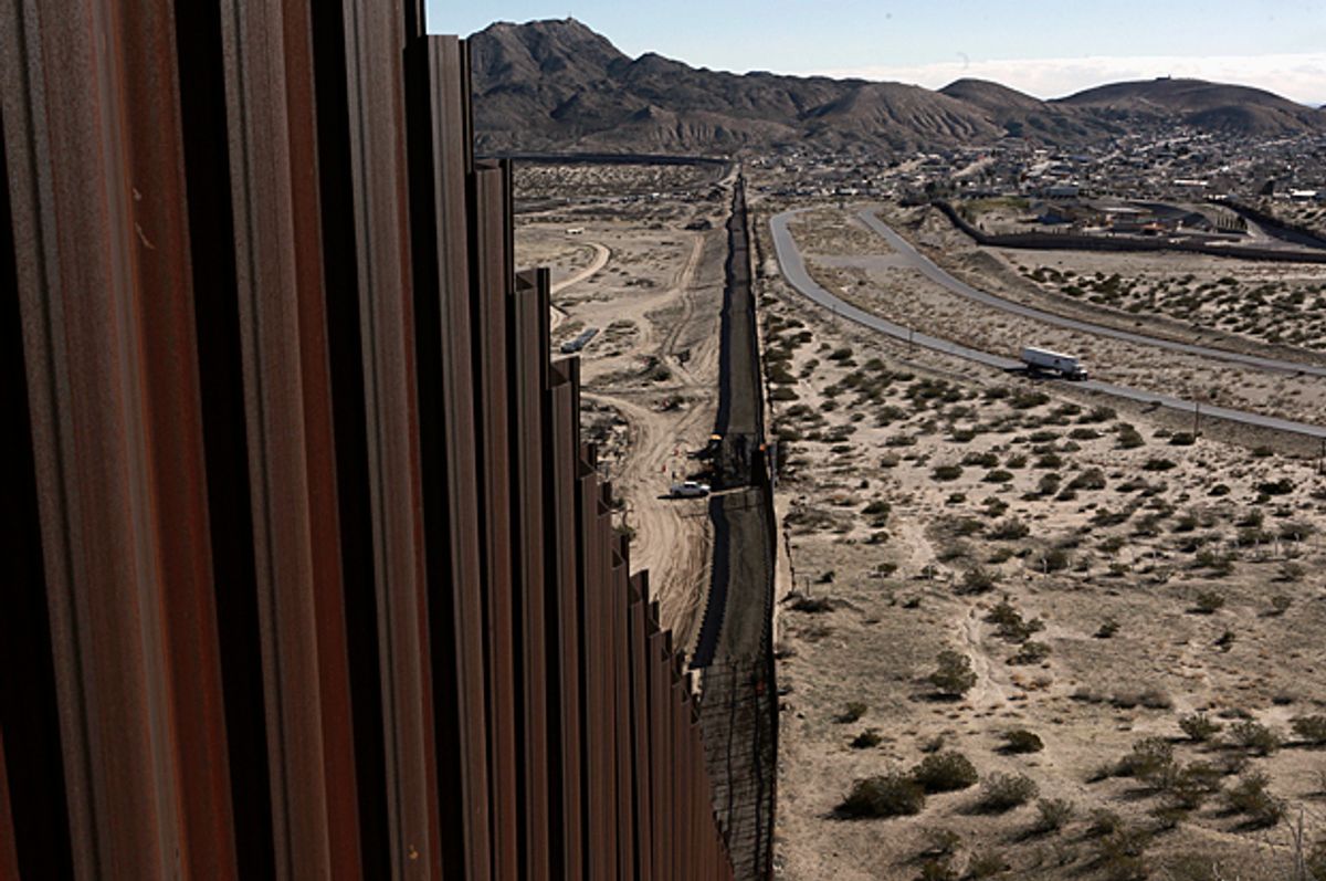 Mexico-US border fence   (AP/Christian Torres)