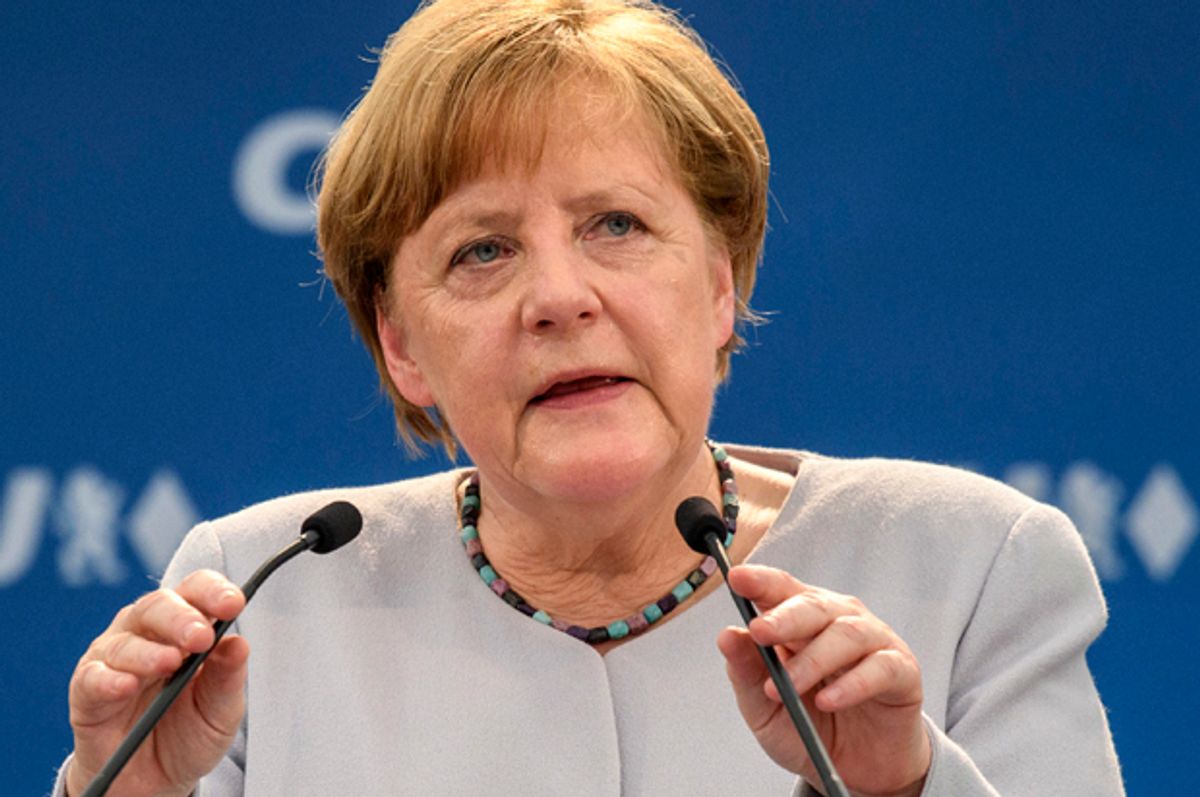 Angela Merkel   (AP/Matthias Balk)