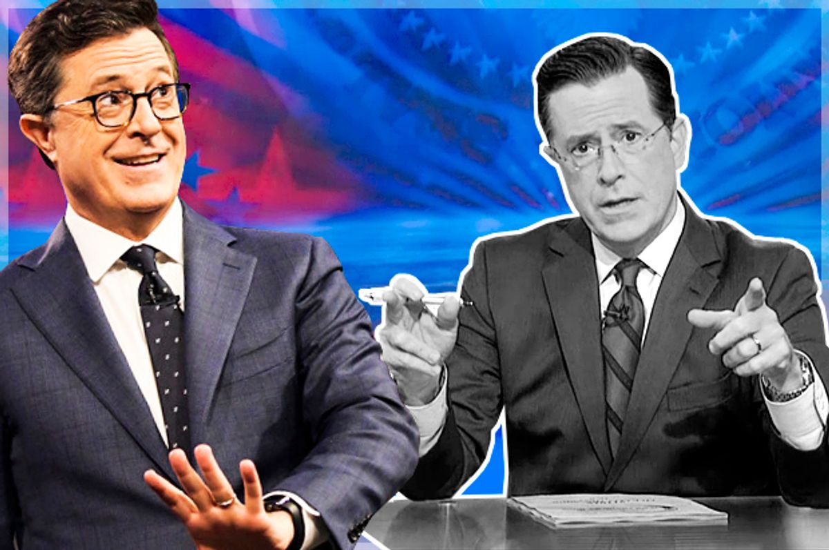 Stephen Colbert (CBS/Comedy Central/Salon)