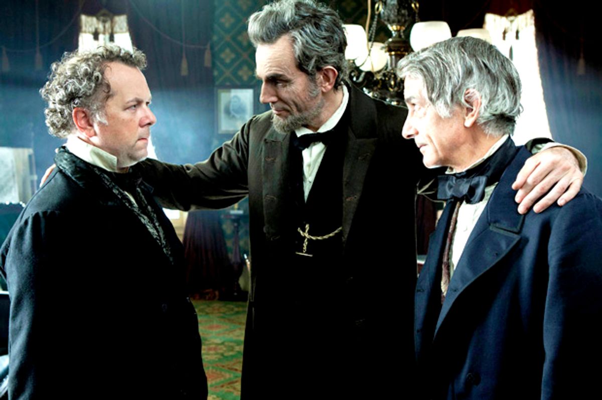 Daniel Day-Lewis, David Strathairn, and David Costabile in "Lincoln" (DreamWorks II Distribution Co./David James)