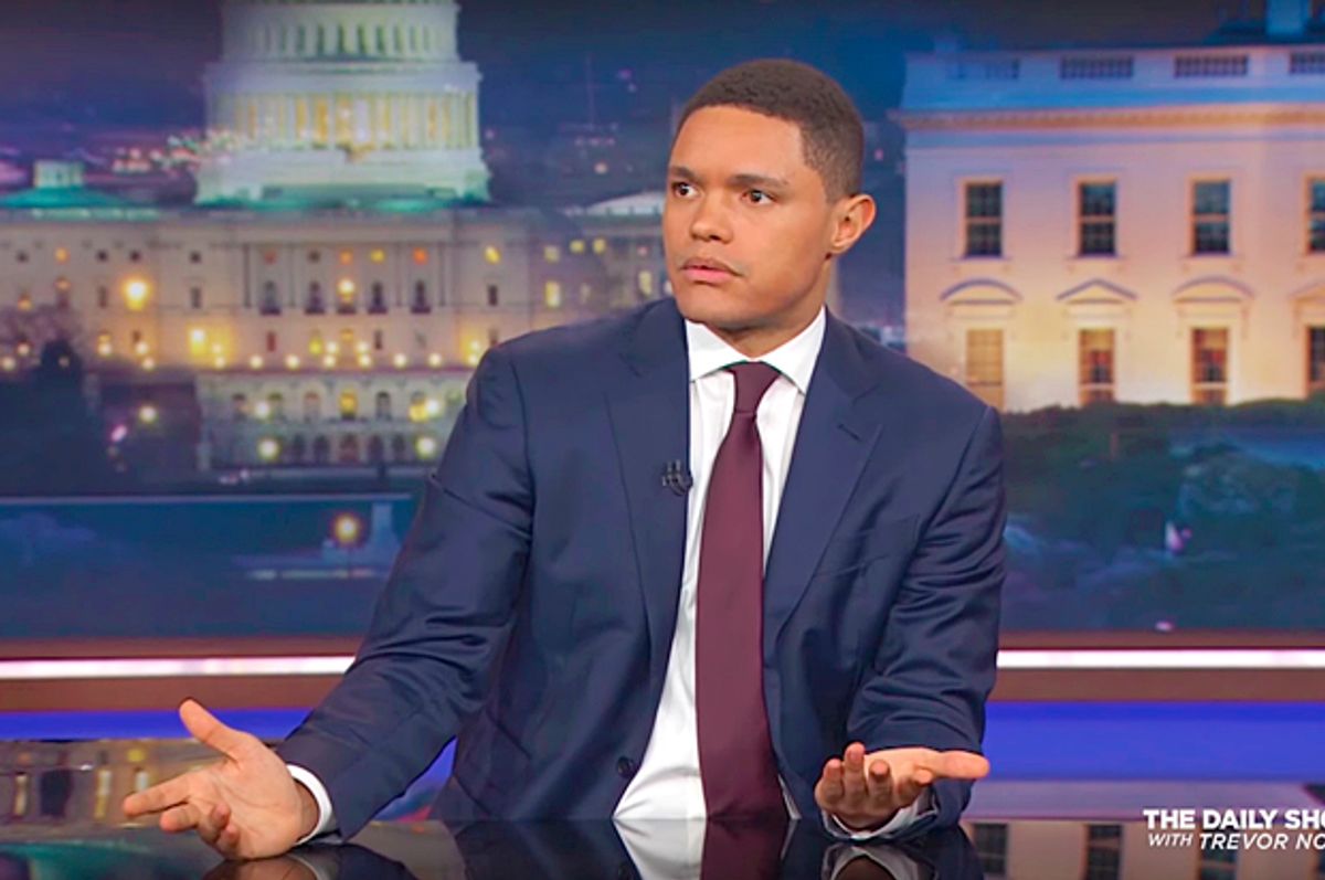 Trevor Noah on "The Daily Show" (Youtube/Comedy Central)