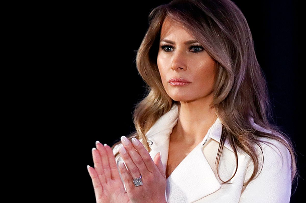 Melania’s donation to a computer science school was rejected, so now she feels cancelled