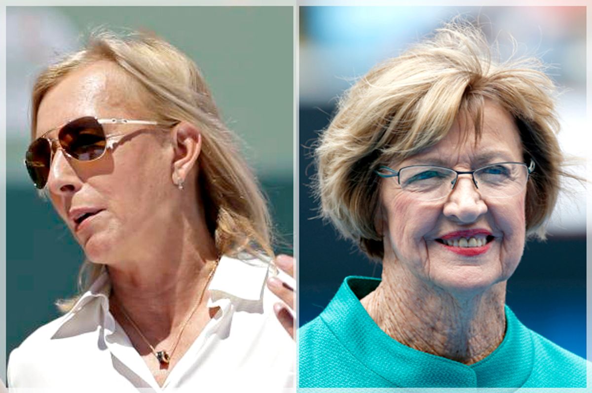 Martina Navratilova Responds To Margaret Court's Bigotry In Open Letter ...