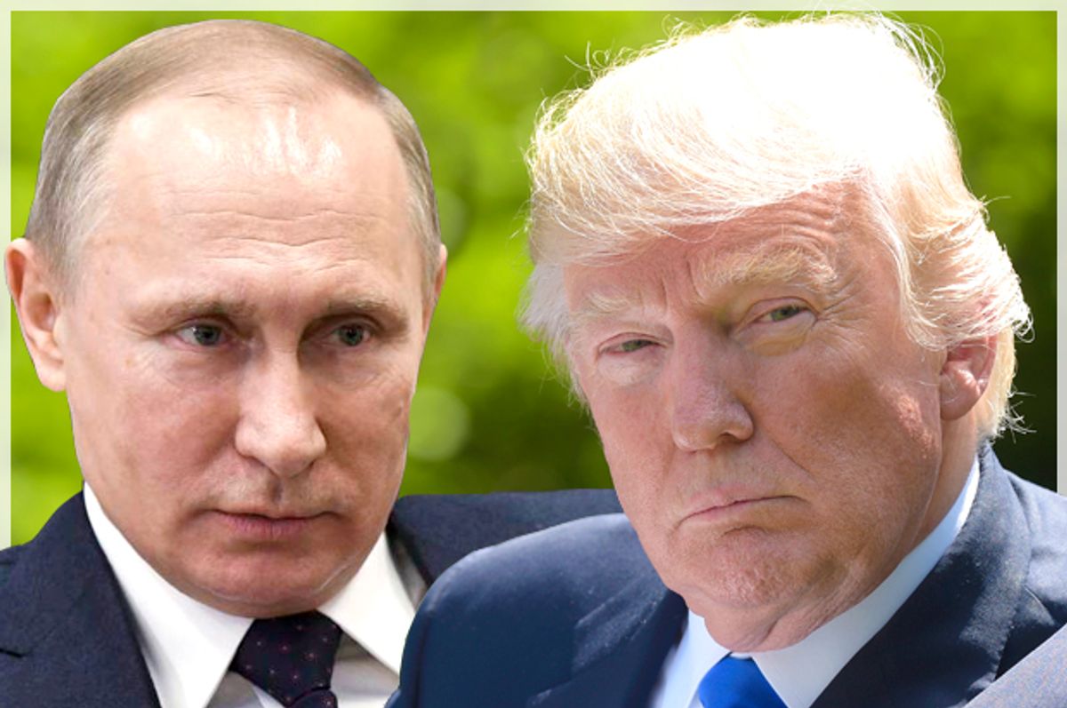 Vladimir Putin; Donald Trump   (AP/Alexei Nikolsky/Susan Walsh)