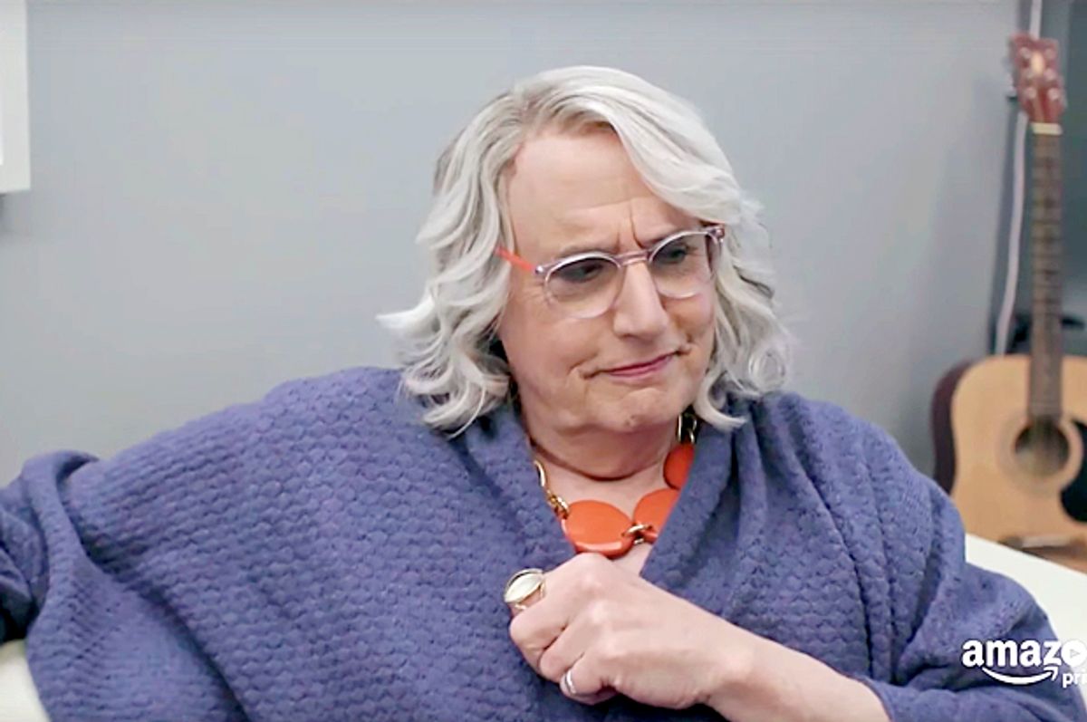 Jeffrey Tambor as Maura Pfefferman in "Transparent" (Amazon Studios)