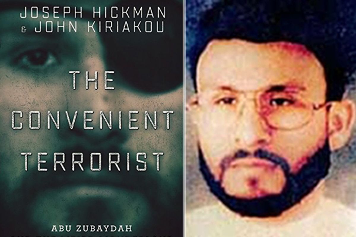 The Convenient Terrorist by John Kiriakou and Joseph Hickman; Abu Zubaydah   (Hot Books/AP/U.S. Central Command)