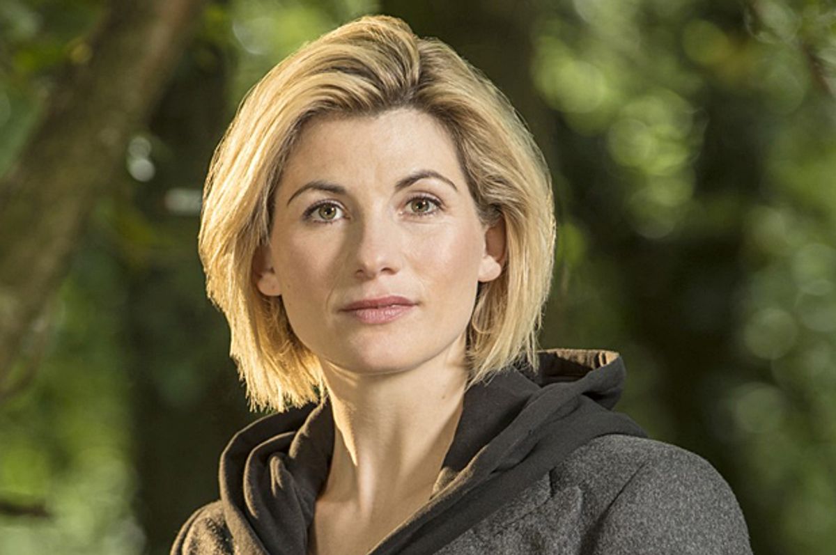 Jodie Whittker as the Thirteenth Doctor in "Doctor Who" (BBC America)