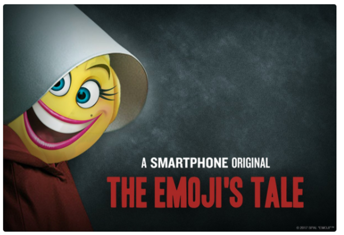 The Twitter account for "The Emoji Movie" posted this parody poster and promoted the tweet on July 24, 2017.  (Salon/Twitter)