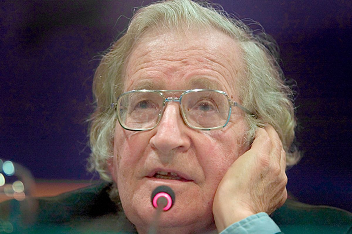 Noam Chomsky   (AP/Ramon Espinosa)