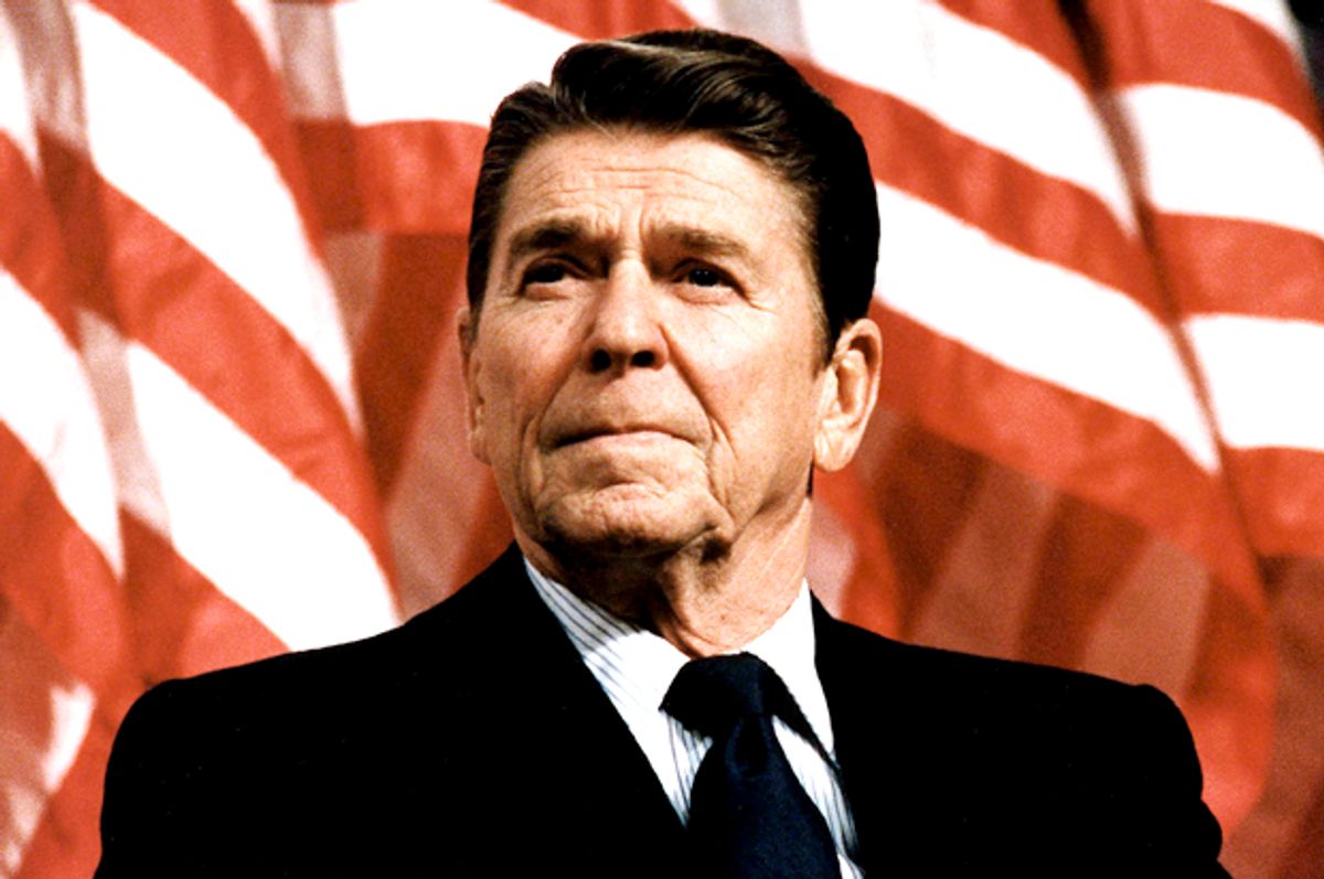 Ronald Reagan   (Getty/Michael Evans)