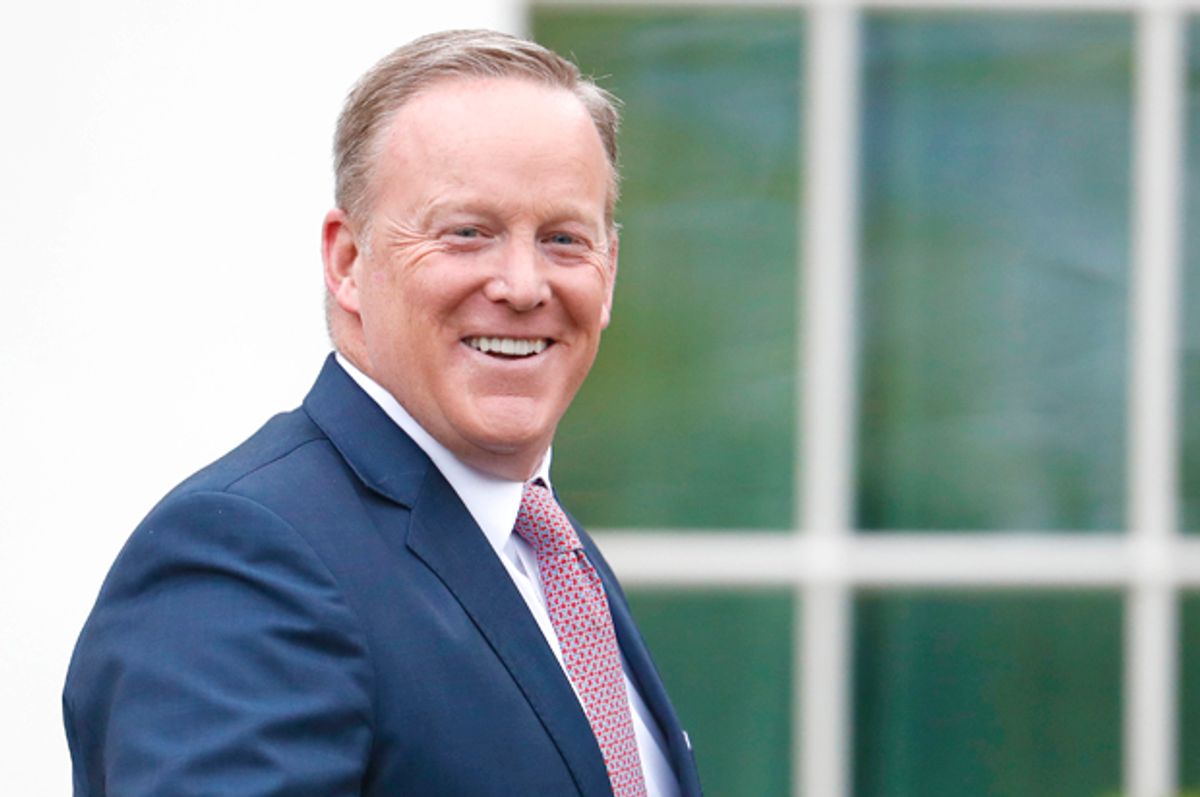 Sean Spicer   (AP/Alex Brandon)
