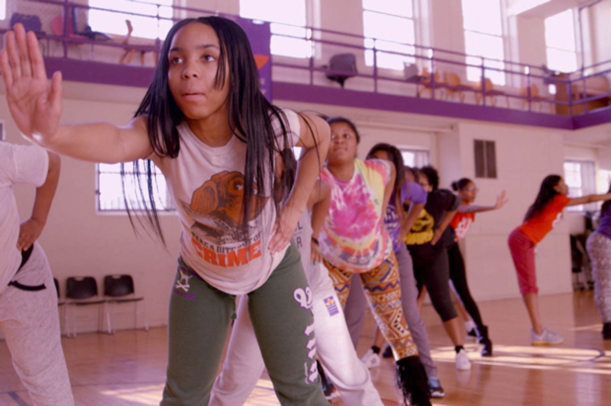 Tayla Solomon and the "Lethal Ladies of BLSYW" in "STEP" (Fox Searchlight Pictures)