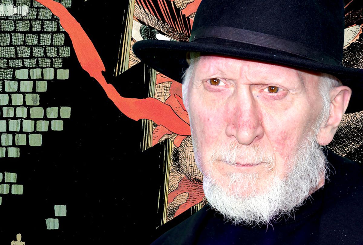 Comic book writer Frank Miller attends the world premiere of "Suicide Squad" at the Beacon Theatre on Monday, Aug. 1, 2016, in New York. (Photo by Evan Agostini/Invision/AP) (AP/Evan Agostini/DC Comics)