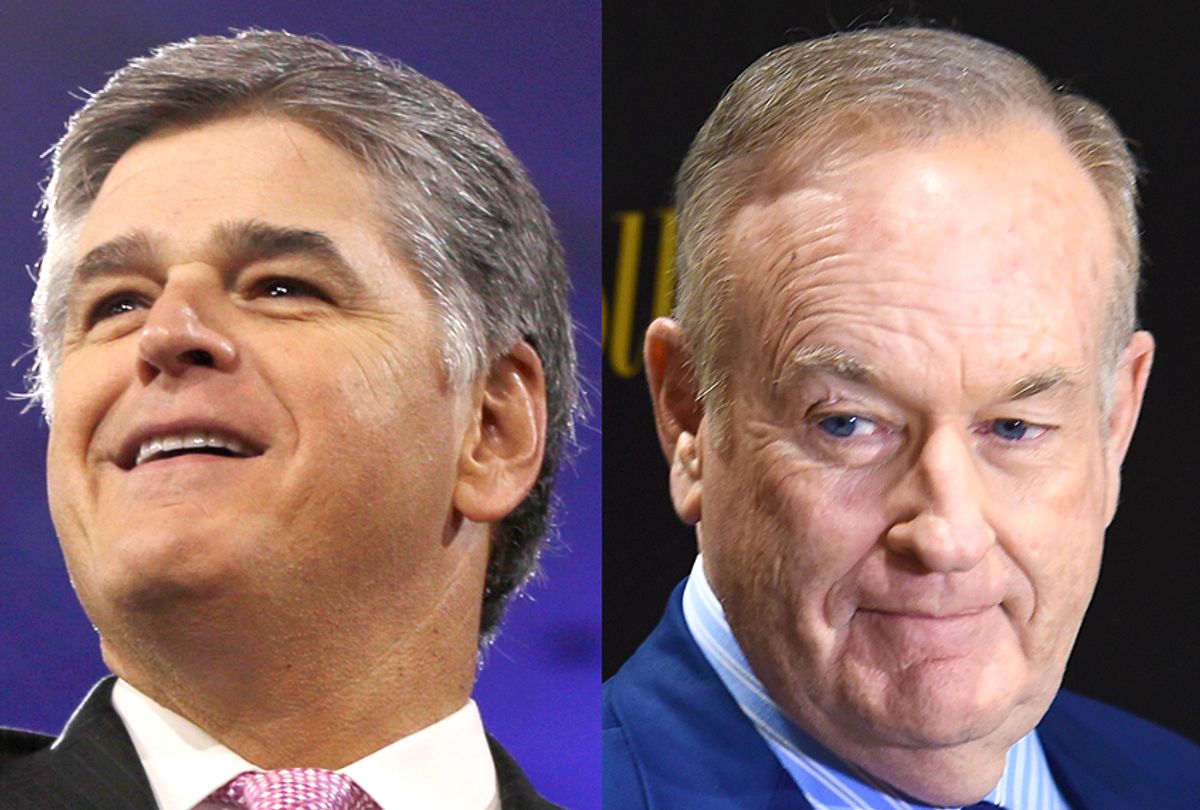 Sean Hannity; Bill O'Reilly (AP/Carolyn Kaster/Getty/Ilya S. Savenok)