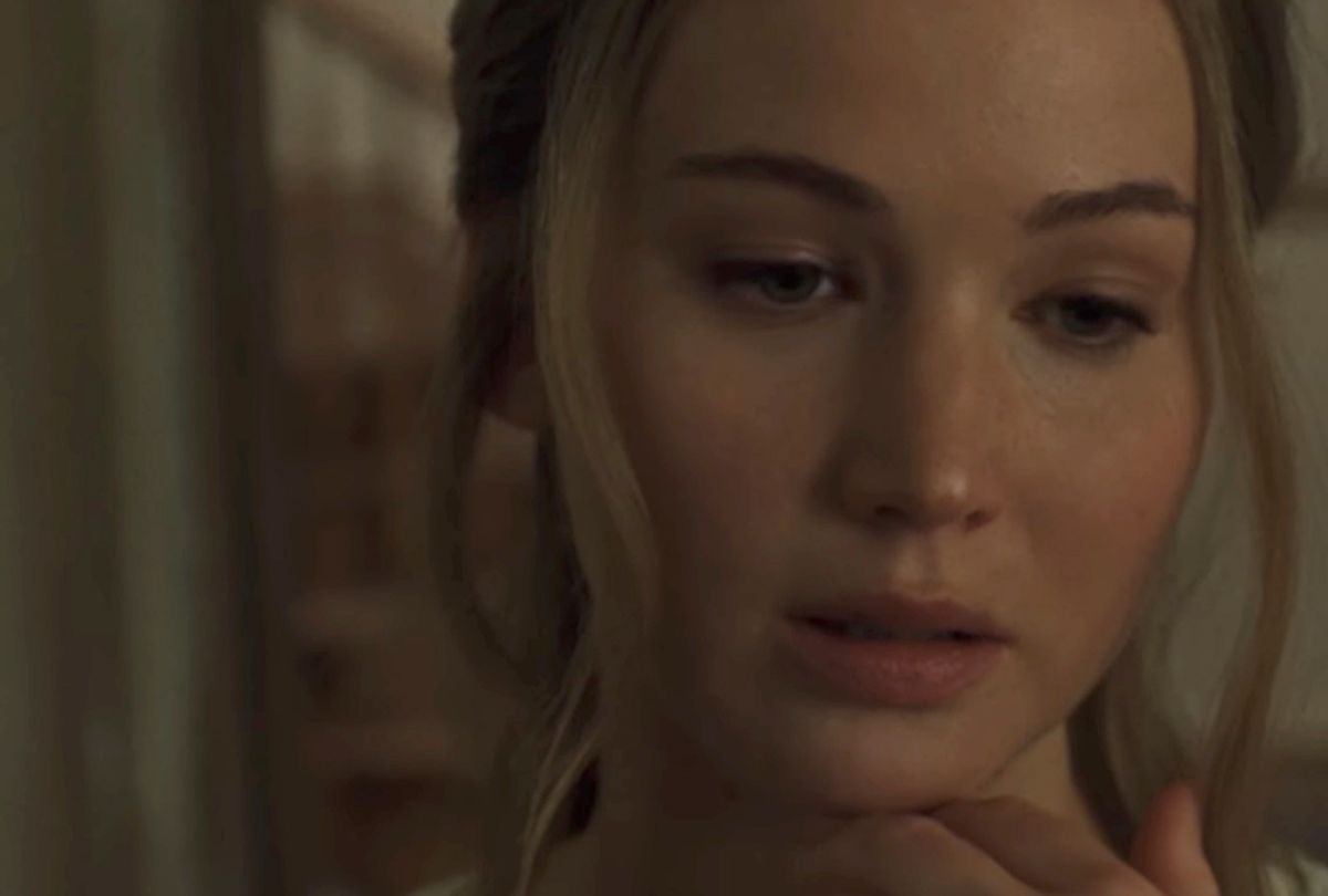Jennifer Lawrence in "Mother!" (Paramount Pictures)