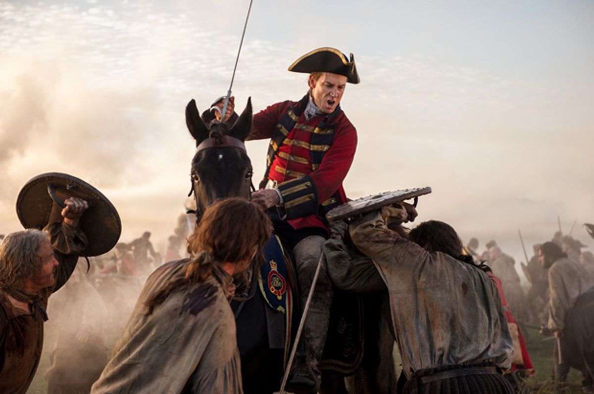 Tobias Menzies as Jonathan "Black Jack" Randall in "Outlander" (Starz/Aimee Spinks)