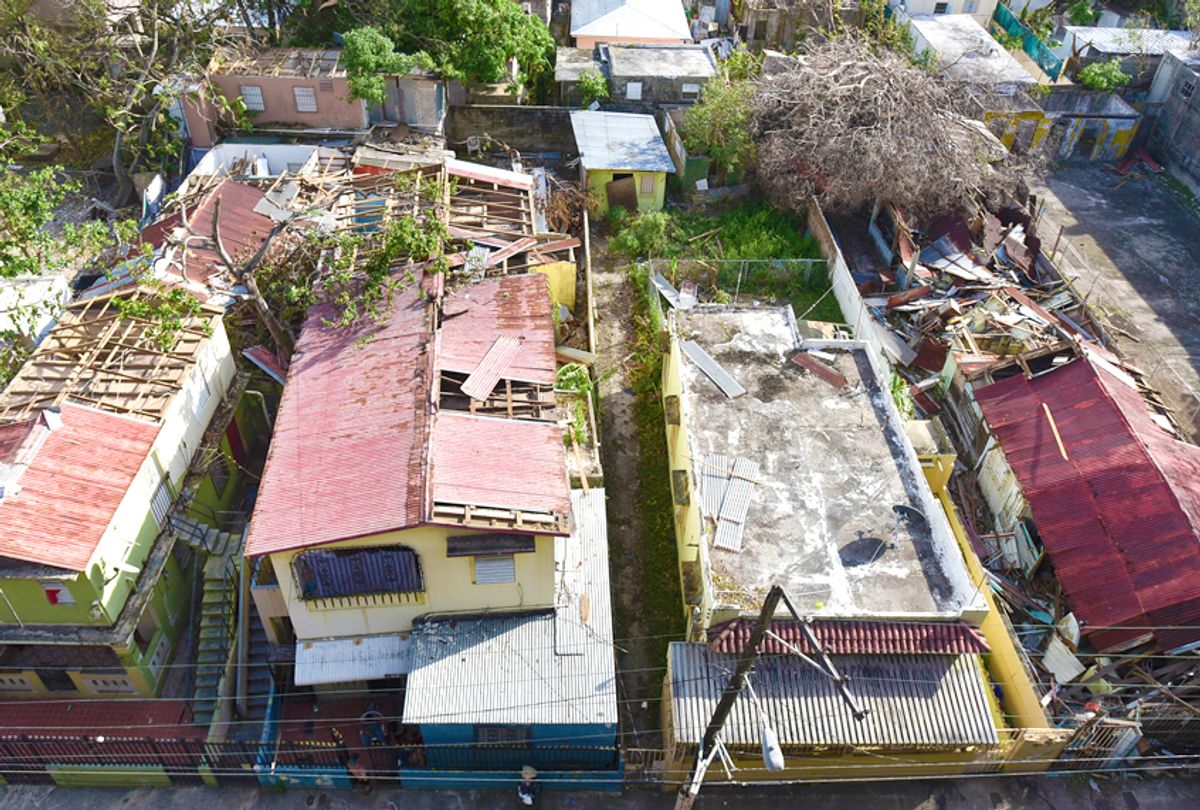 Aftermath of Hurricane Maria, in San Juan, Puerto Rico (AP/Carlos Giusti)