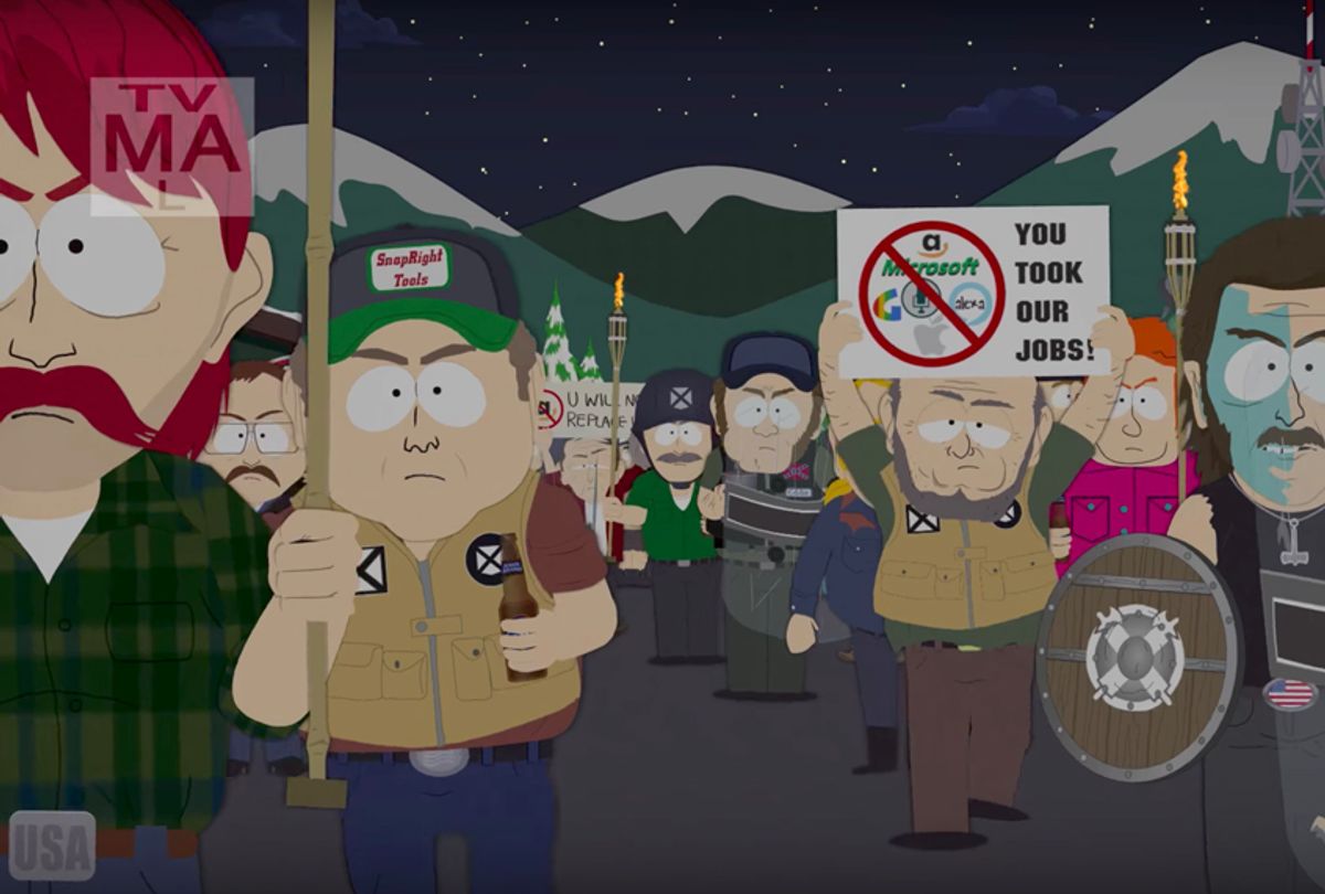 South Park creators to back off Trump jokes: 'Satire has become reality', South  Park