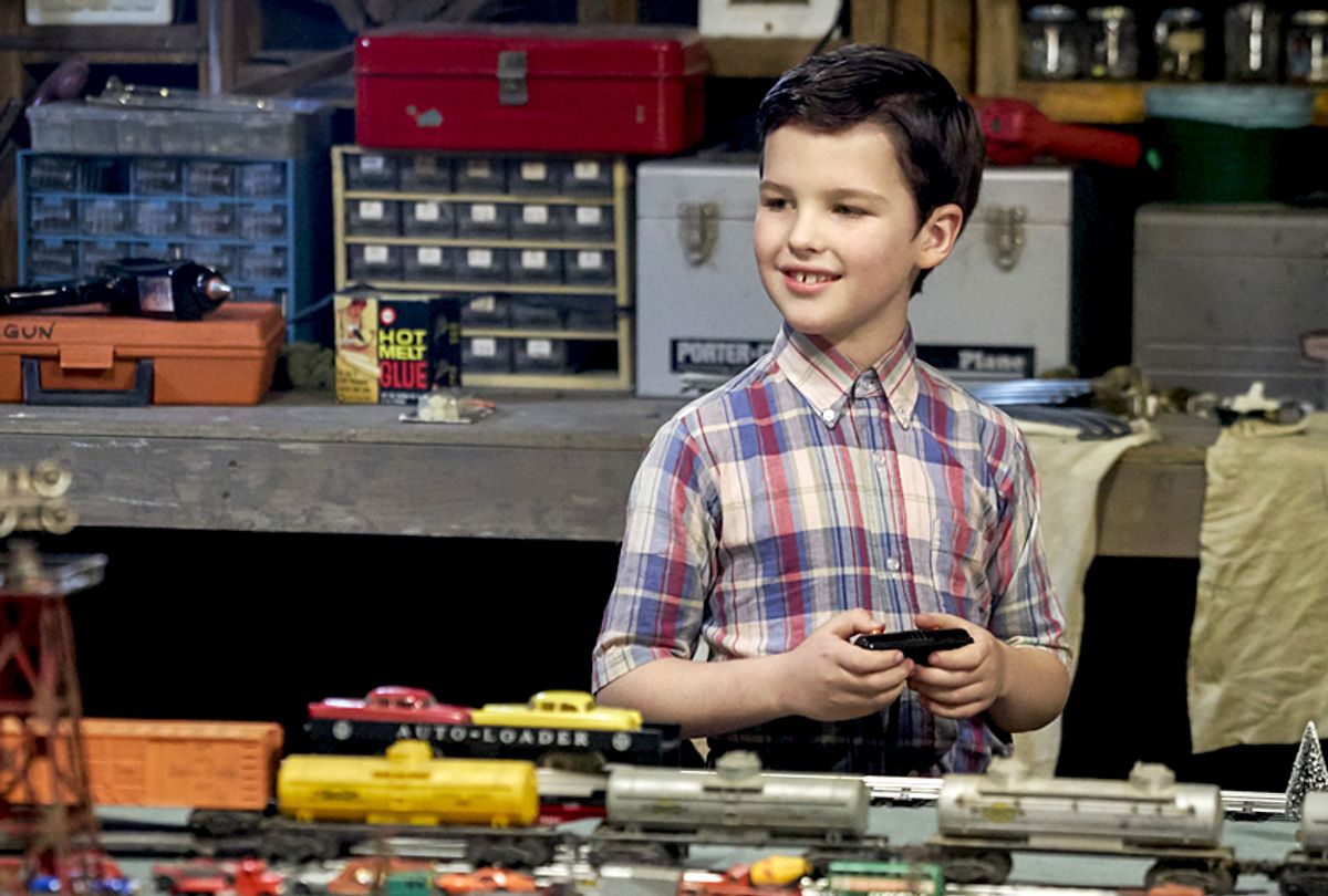 Iain Armitage as Sheldon Cooper in "Young Sheldon" (CBS/Sonja Flemming)