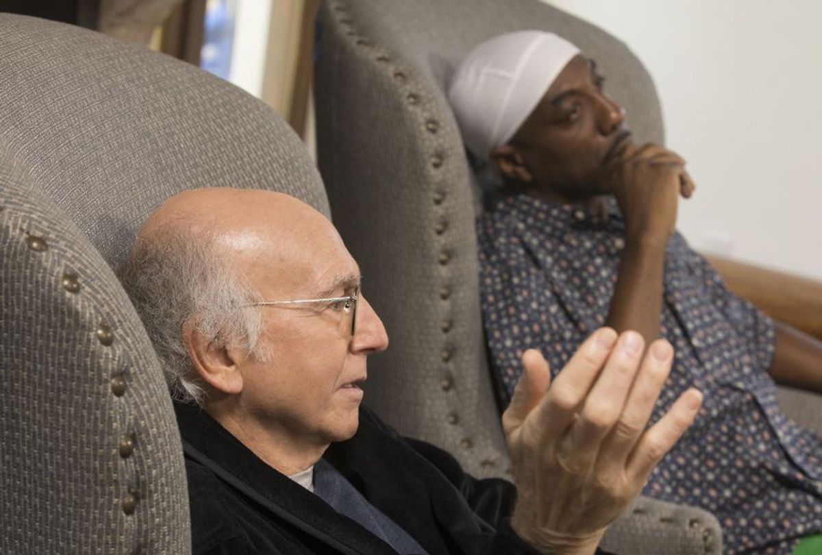 Larry David and J.B. Smoove in "Curb Your Enthusiasm" (HBO)