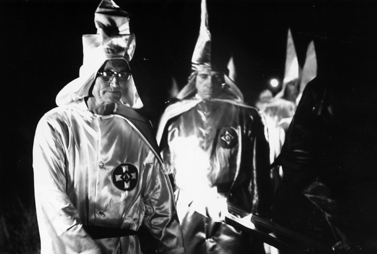 A Ku Klux Klan meeting in Beaufort, South Carolina, May 24, 1965. (Getty Images)