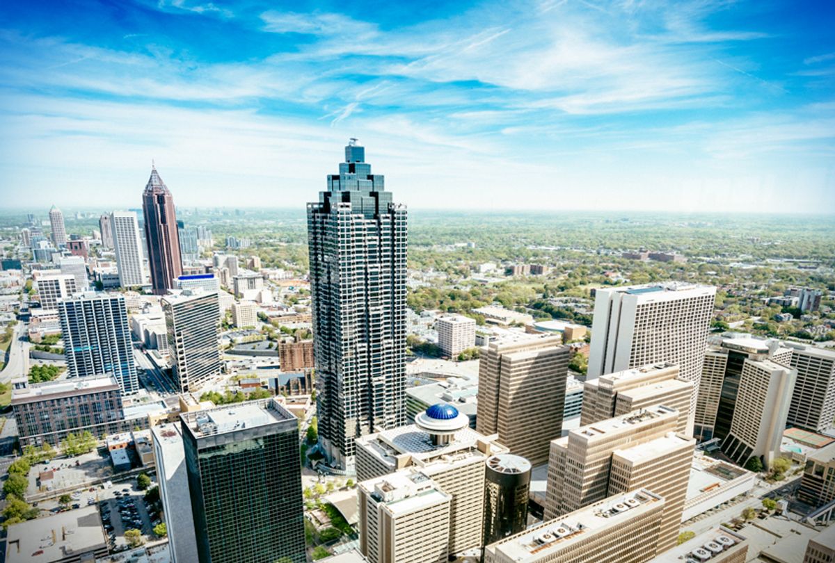 Aerial View of Atlanta, GA. (Getty Images)