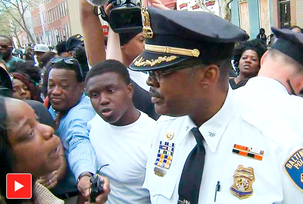 Baltimore Police Lt. Col. Melvin Russell (Courtesy of HBO)