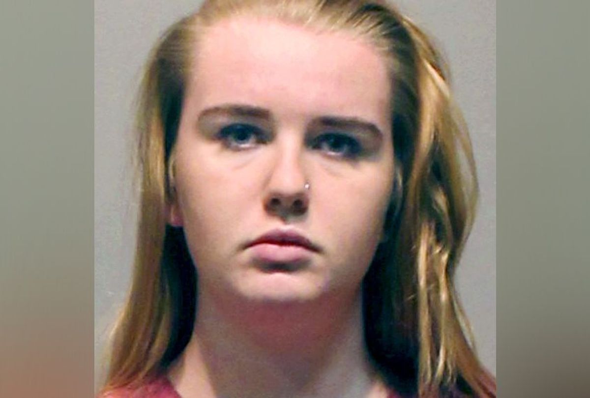 University of Hartford student Brianna Brochu, charged with smearing body fluids on her roommate's belongings. (West Hartford Police Department)