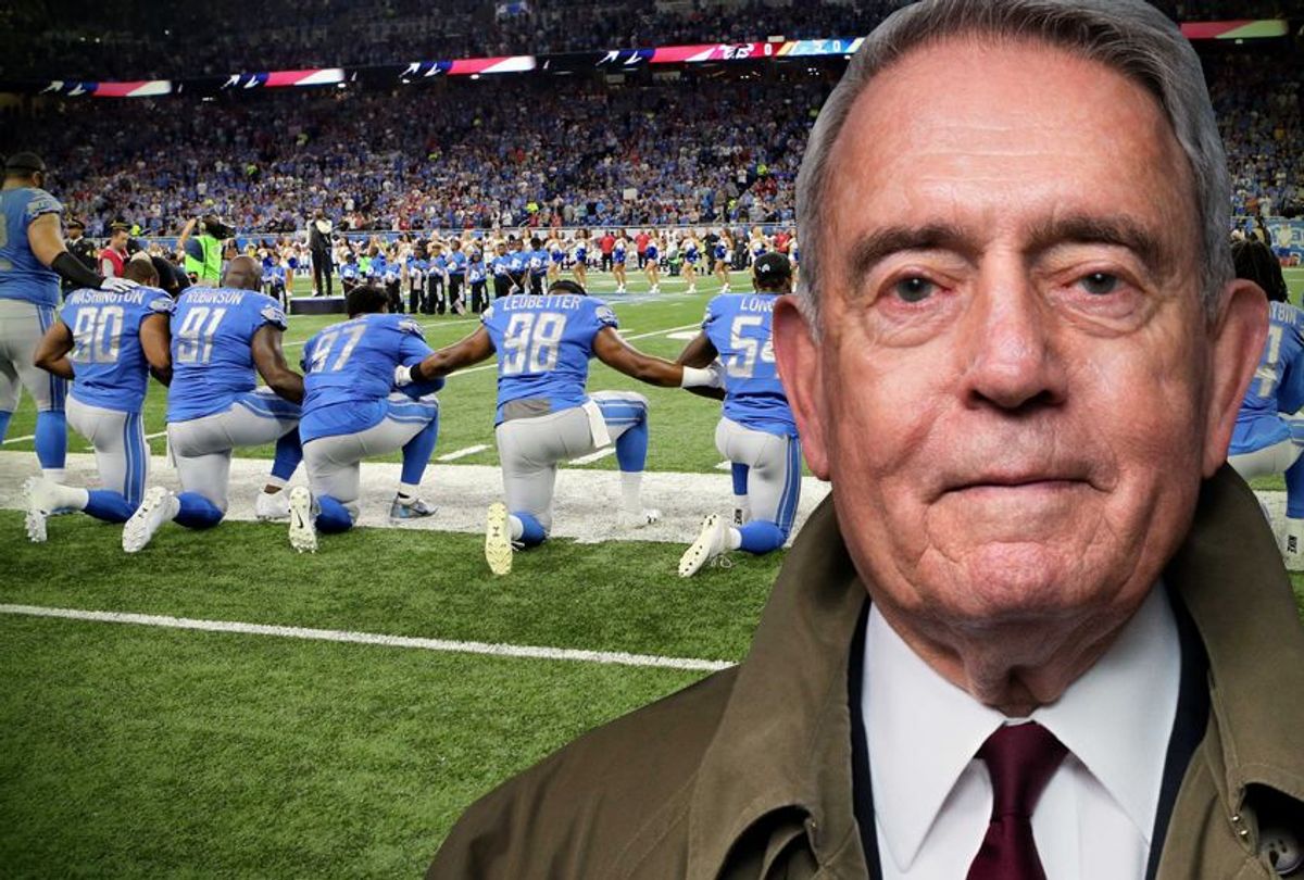 Dan Rather (Ben Baker/Redux Pictures/Getty Image/Photo montage by Salon)
