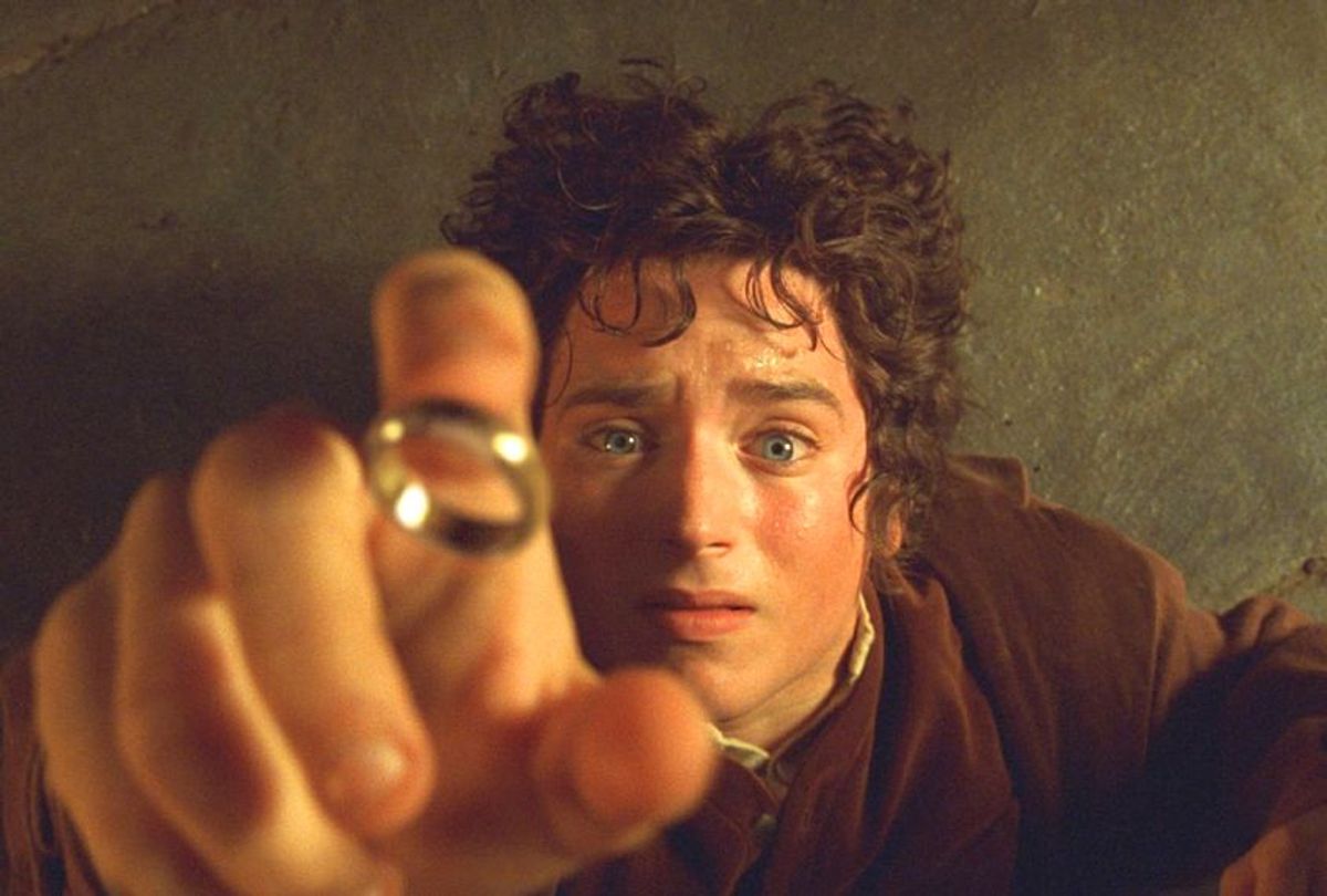 Elijah Wood in "The Lord of the Rings: The Fellowship of the Ring" (New Line Cinema)