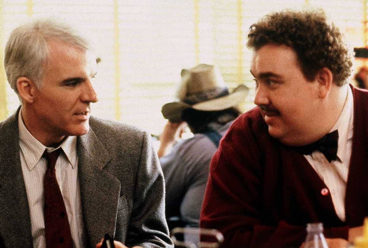 Steve Martin and John Candy in “Planes, Trains & Automobiles” (Paramount Pictures)