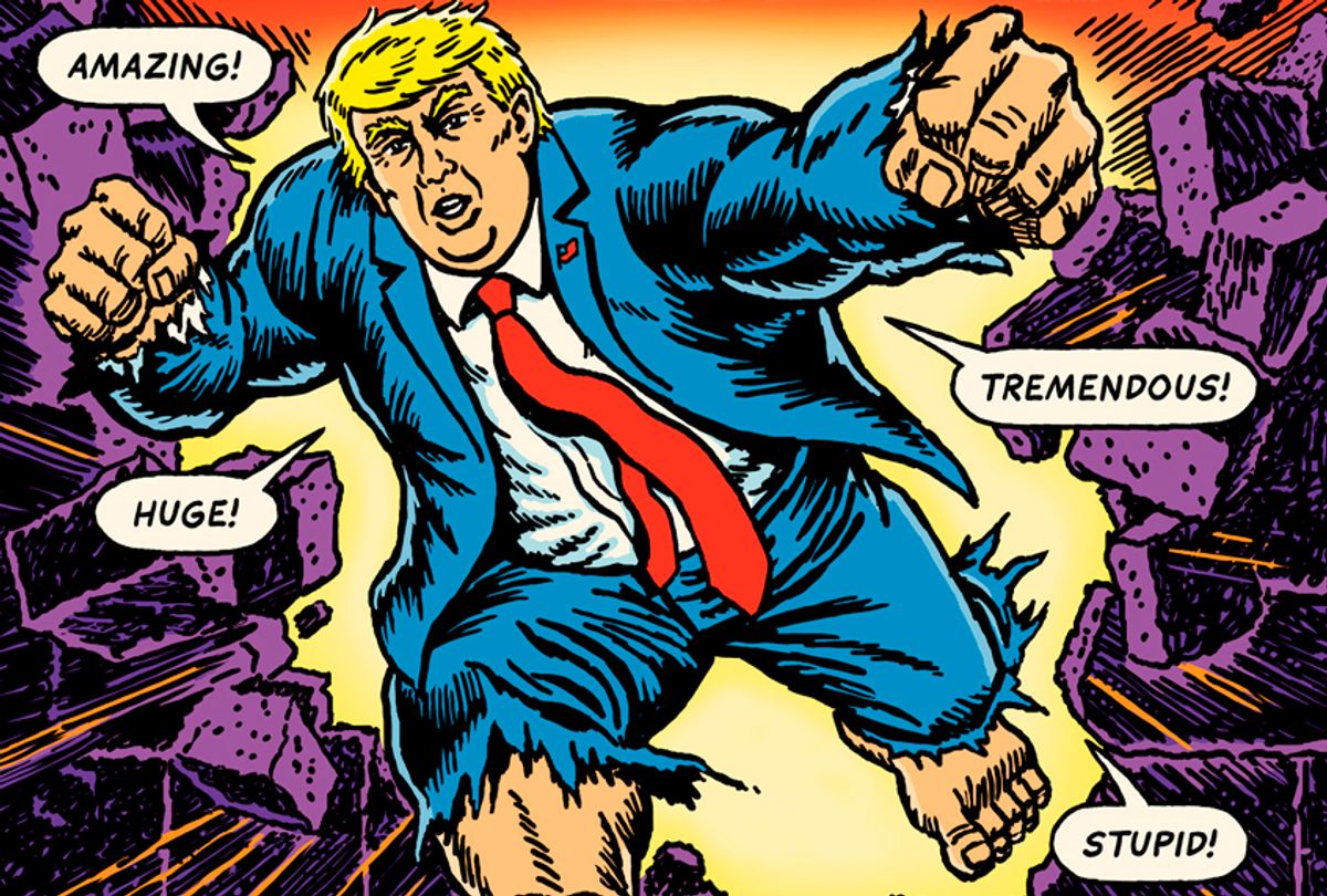 Cover detail of "The Unquotable Trump" (Drawn & Quarterly/R. Sikoryak)