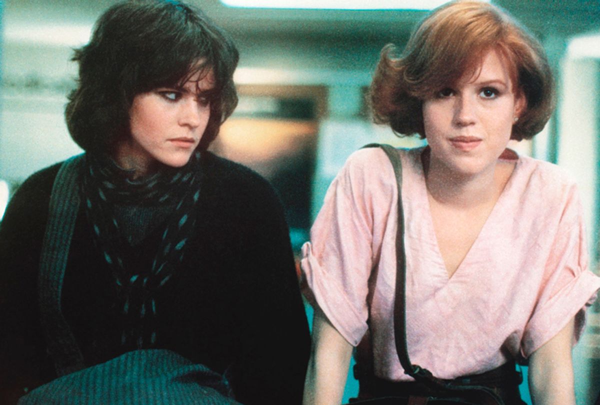 Ally Sheedy and Molly Ringwald in "The Breakfast Club" (Universal Pictures)