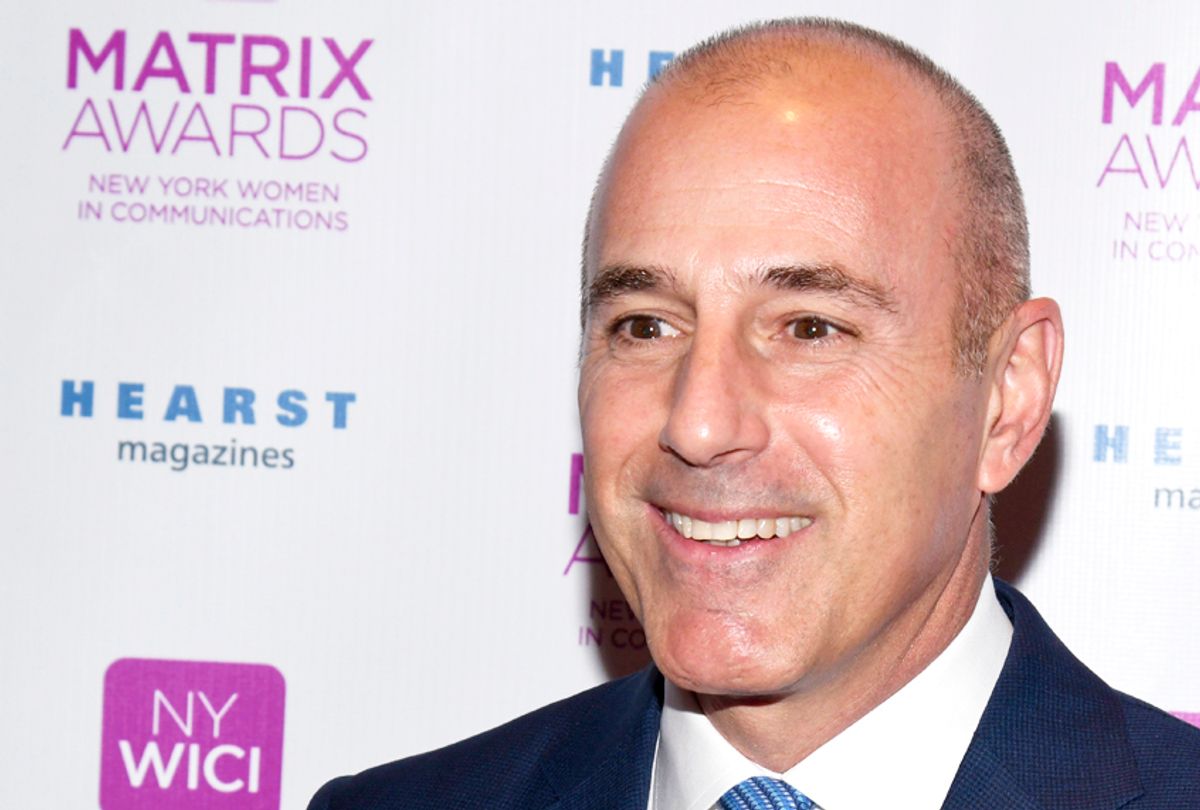 sammenholdt Anzai tilbagebetaling This Matt Lauer pants-dropping sketch from 2014 may make you cringe until  you explode | Salon.com