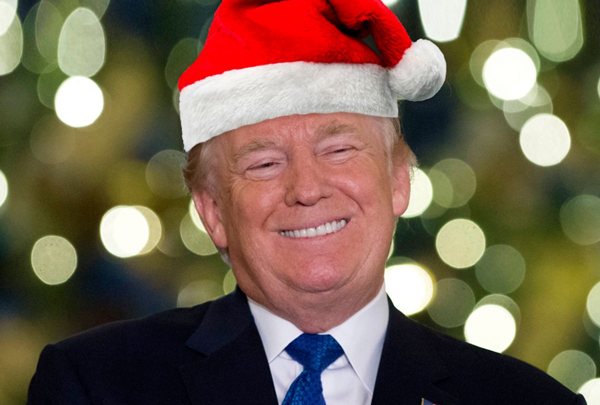 All Donald Trump wants for Christmas