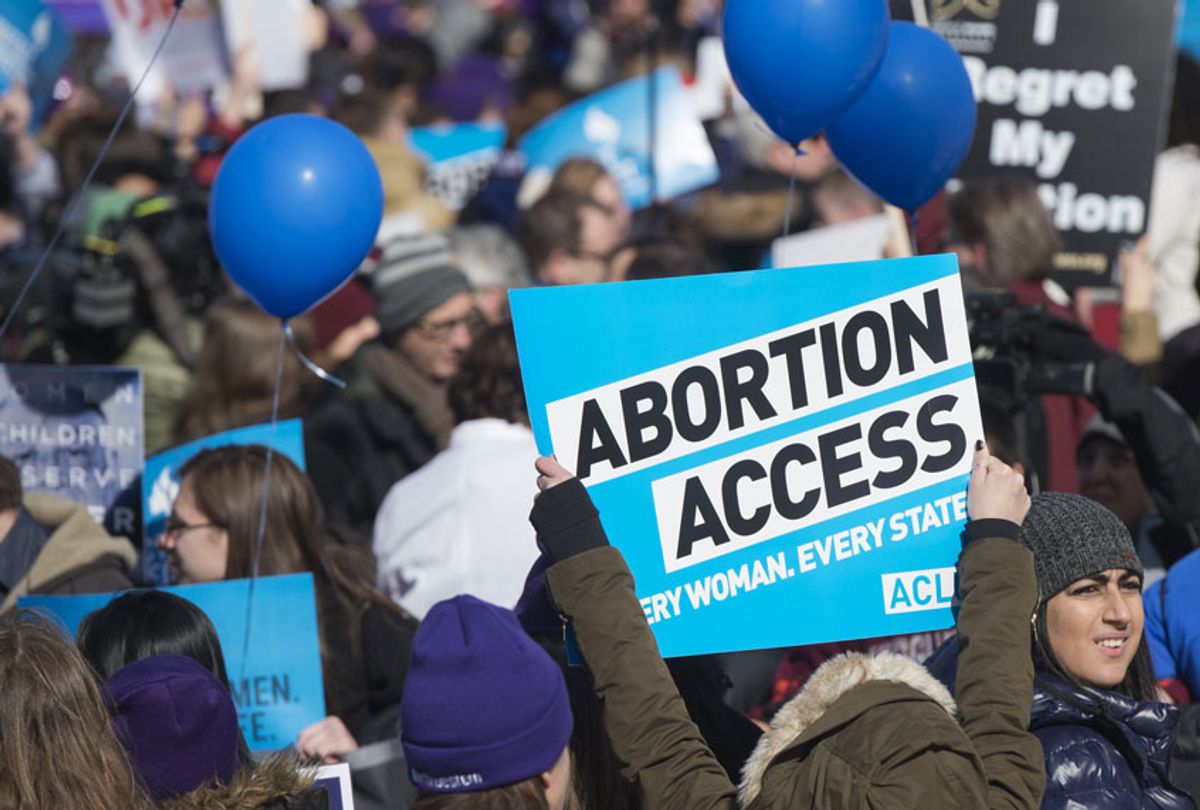 Abortion Rights Protest (Getty/Saul Loeb)