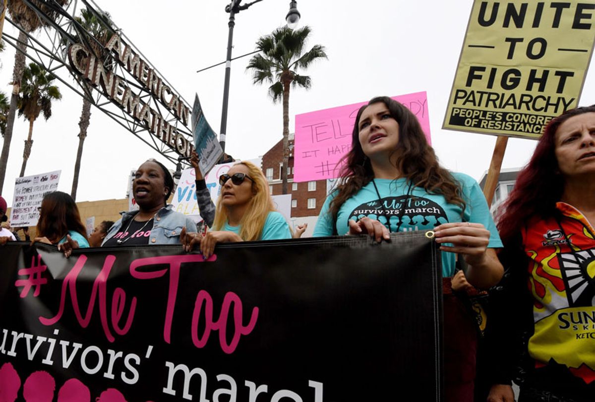 #MeToo Survivors' March in Hollywood (Getty/Mark Ralston)