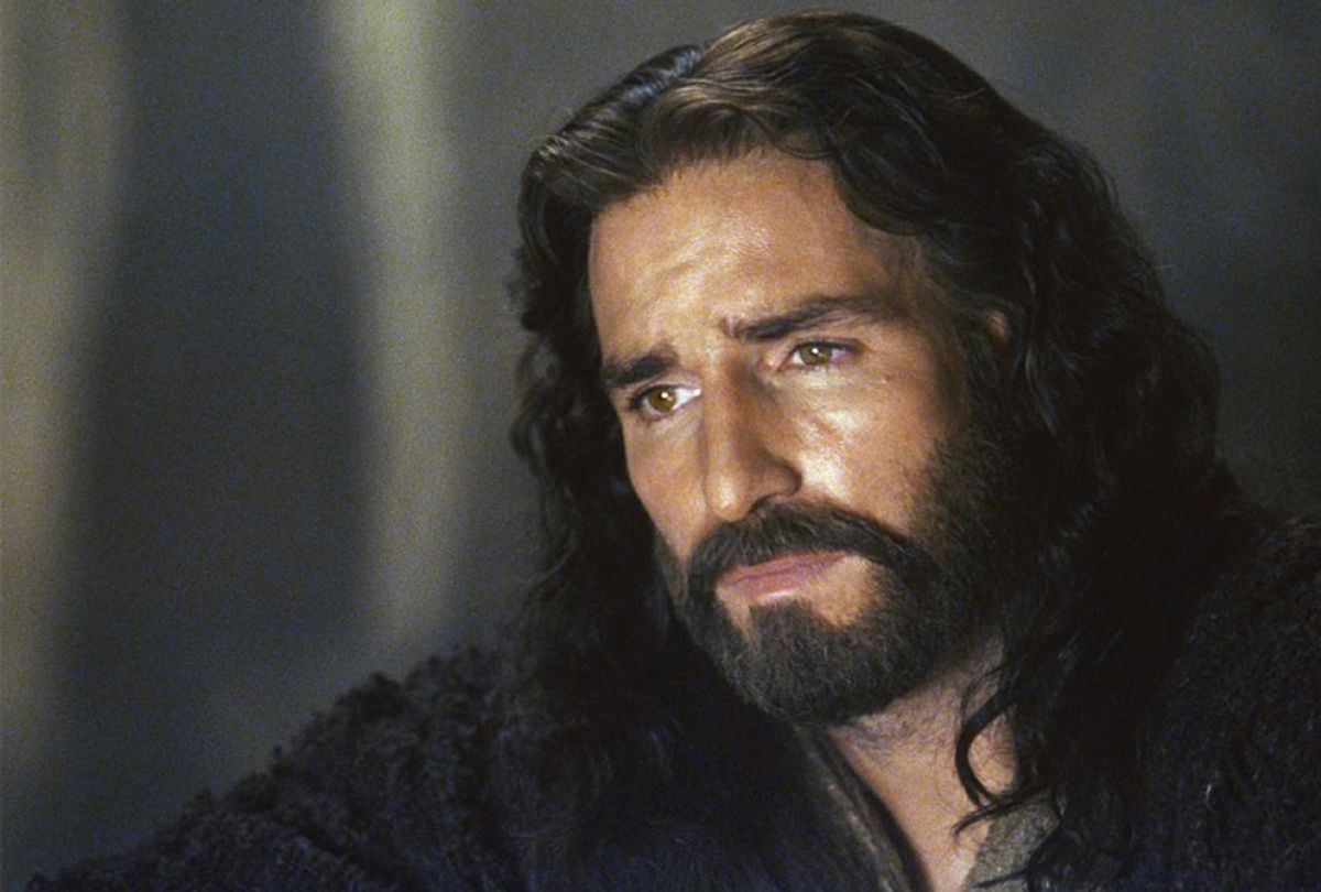 Jim Caviezel as Jesus Christ in "The Passion of the Christ" (Newmarket Films)